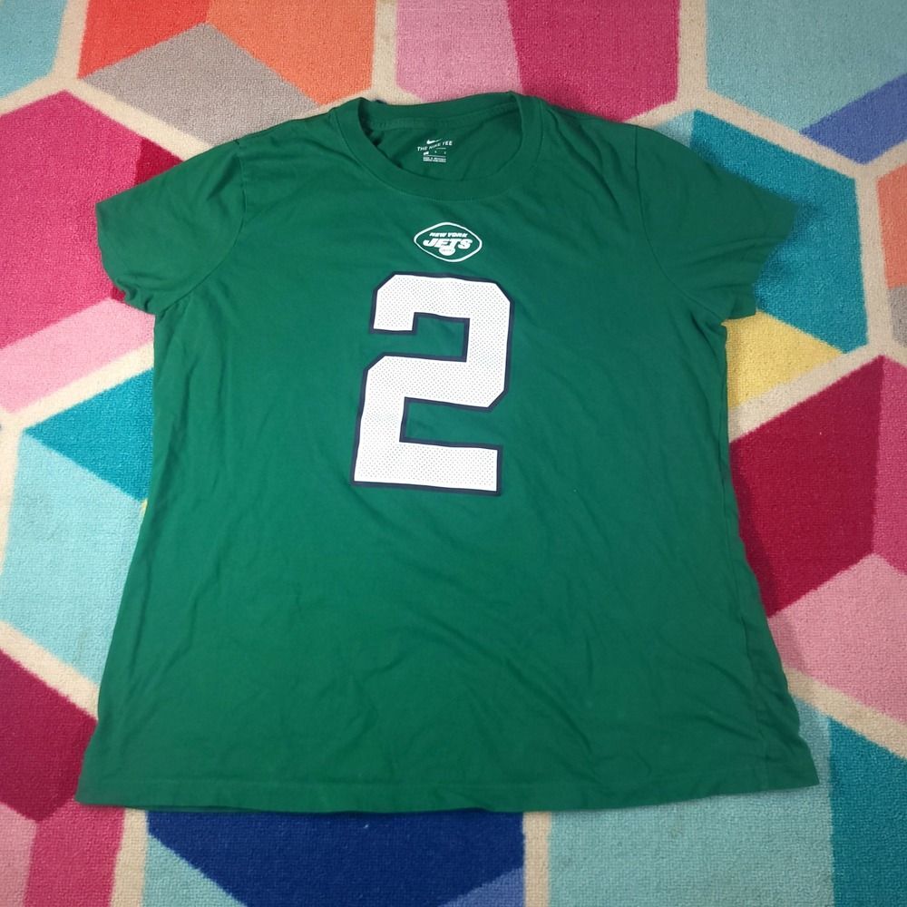 Nike Wilson 2 New York Jets NFL Football Green T-Shirt Fan Apparel
